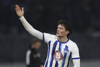 Fabian Reese bleibt Herthaner. | Foto: Maja Hitij/Getty Images Fabian Reese bleibt Herthaner. | Foto: Maja Hitij/Getty Images