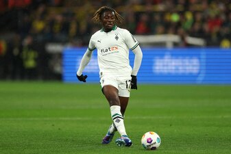Borussia Mönchengladbach hat einen Abnehmer für Manu Koné gefunden. | Foto: Dean Mouhtaropoulos/Getty Images Borussia Mönchengladbach hat einen Abnehmer für Manu Koné gefunden. | Foto: Dean Mouhtaropoulos/Getty Images