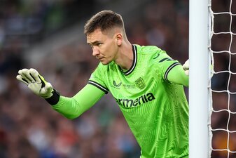Steht gegen Leipzig im Tor: Bayer-Keeper Matej Kovar Steht gegen Leipzig im Tor: Bayer-Keeper Matej Kovar