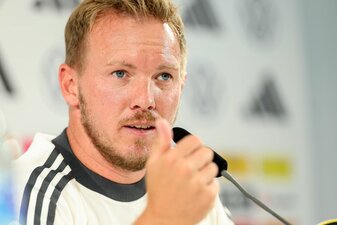 Klare Ansagen beim Neustart nach der Heim-EM: Bundestrainer Julian Nagelsmann. Klare Ansagen beim Neustart nach der Heim-EM: Bundestrainer Julian Nagelsmann.