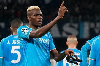 Victor Osimhen könnte in dieser Saison nun für Galatasaray Tore schießen. Victor Osimhen könnte in dieser Saison nun für Galatasaray Tore schießen.