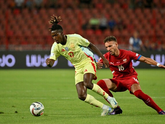 Spanien in Serbien ohne EM-Schwung - Xhaka fliegt