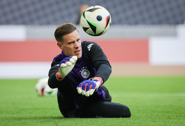 Die neue Nummer eins ist bereit: Marc-André ter Stegen beim Training.