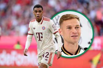 Jamal Musiala wurde nicht für den Ballon d'Or nominiert. | Fotos: Alexander Hassenstein/Getty Images; Edit: Fussballeck Jamal Musiala wurde nicht für den Ballon d'Or nominiert. | Fotos: Alexander Hassenstein/Getty Images; Edit: Fussballeck