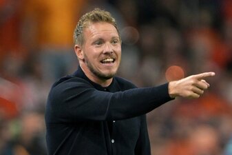 Die Richtung stimmt. Bundestrainer Julian Nagelsmann sieht sein Team auf dem richtigen Weg. Die Richtung stimmt. Bundestrainer Julian Nagelsmann sieht sein Team auf dem richtigen Weg.