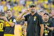 Jürgen Klopp beim Abschiedsspiel von Jakub Blaszczykowski und Lukasz Piszczek. | Foto: Sascha Schuermann/Getty Images