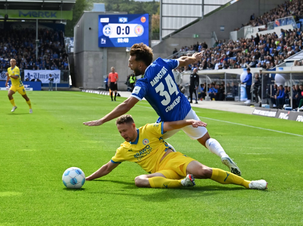 Darmstadt verpasst Sieg beim Kohfeldt-Debüt