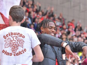 Glückseliger Adamu nach der Torpremiere: "Wie ein Traum" Glückseliger Adamu nach der Torpremiere: "Wie ein Traum"