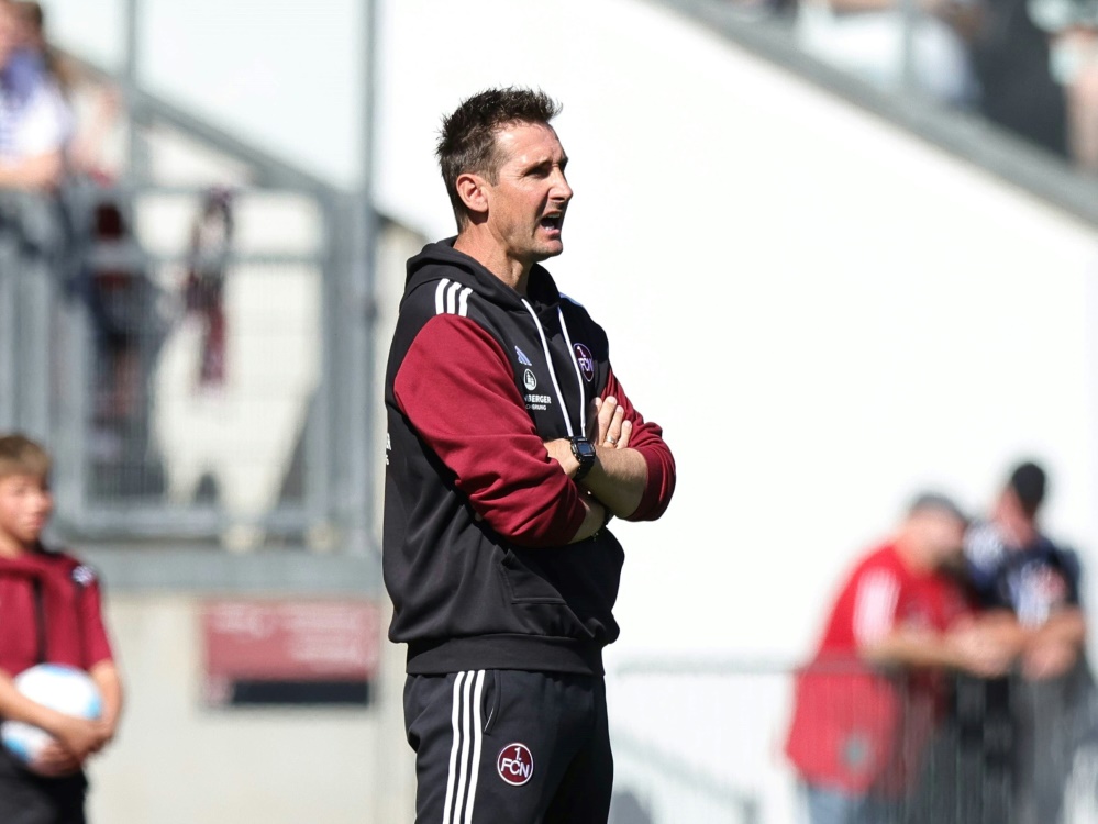 Nürnberg-Trainer Klose verliert gegen Vorgänger Fiel