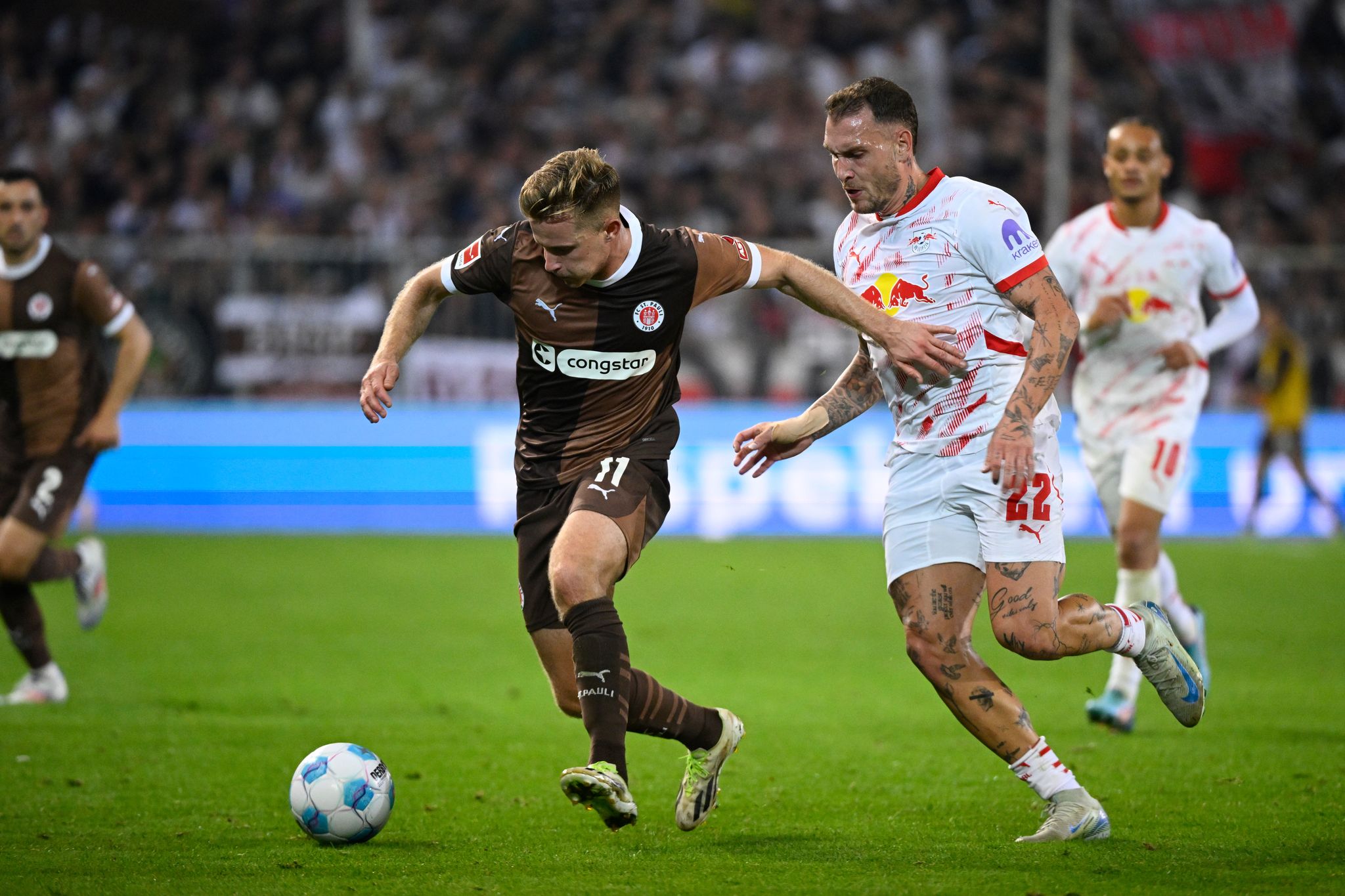 Aufsteiger St. Pauli zeigt gegen RB Leipzig über weite Strecken ein tolles Spiel.