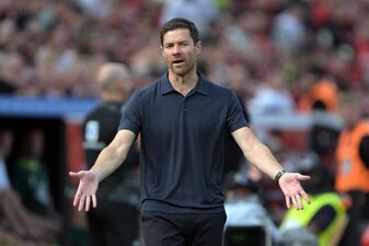 Xabi Alonso war mit der Leistung seines Teams nicht rundum zufrieden Xabi Alonso war mit der Leistung seines Teams nicht rundum zufrieden