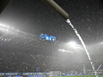Serie-A-Spiel Bergamo gegen Como nach Starkregen verlegt Serie-A-Spiel Bergamo gegen Como nach Starkregen verlegt