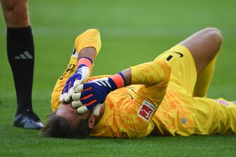Trapp kehrt nach seiner Oberschenkelverletzung womöglich in der kommenden Woche ins Training zurück. Trapp kehrt nach seiner Oberschenkelverletzung womöglich in der kommenden Woche ins Training zurück.