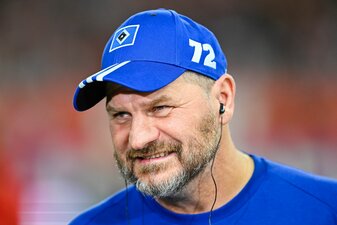 Trainierte auch lange den nächsten Gegner Paderborn: HSV-Trainer Steffen Baumgart.