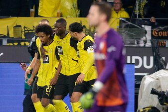 Beim 4:2 des BVB über Bochum wird Serhou Guirassy als Matchwinner gefeiert. Beim 4:2 des BVB über Bochum wird Serhou Guirassy als Matchwinner gefeiert.