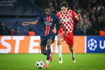 Hier war er noch am Ball: der frühere Dortmunder Ousmane Dembélé (l). Hier war er noch am Ball: der frühere Dortmunder Ousmane Dembélé (l).