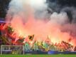 Celtic-Fans mit Pro-Palästina-Protest in Dortmund