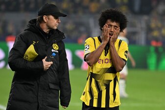 Karim Adeyemi wird Borussia Dortmund einem Medienbericht zufolge mehrere Wochen fehlen. Karim Adeyemi wird Borussia Dortmund einem Medienbericht zufolge mehrere Wochen fehlen.