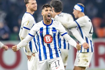 Ex-Herta-Spieler und Internet-Star Nader Jindaoui trainiert derzeit in den USA in Los Angeles. Ex-Herta-Spieler und Internet-Star Nader Jindaoui trainiert derzeit in den USA in Los Angeles.