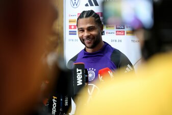 Serge Gnabry ist der mit Abstand treffsicherste Spieler im Kader. Serge Gnabry ist der mit Abstand treffsicherste Spieler im Kader.