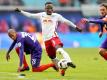 Naby Keita führte Leipzig mit einem Doppelpack zum Sieg gegen Werder Bremen. Foto: Jan Woitas
<br>dpa-infocom GmbH