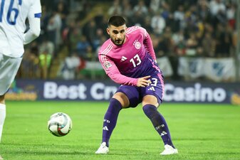 Treffsicher im Hinspiel gegen die Niederlande und gegen Bosnien-Herzegowina: Deniz Undav. Treffsicher im Hinspiel gegen die Niederlande und gegen Bosnien-Herzegowina: Deniz Undav.
