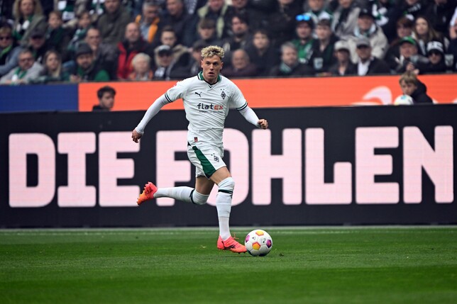 Robn Hack bleibt laut Medien bis 2029 in Gladbach.