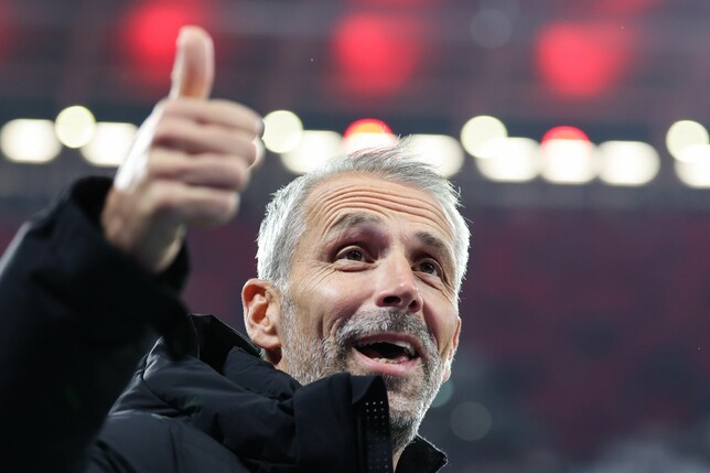 RB Leipzigs Trainer Marco Rose freut sich auf Jürgen Klopp. 