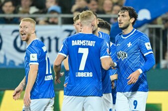 Darmstadt hatte viel Grund zu jubeln, Köln nicht. Darmstadt hatte viel Grund zu jubeln, Köln nicht.