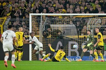Abseits oder nicht? Das Tor von St. Paulis Morgan Guilavogui in Dortmund zählte nicht. Abseits oder nicht? Das Tor von St. Paulis Morgan Guilavogui in Dortmund zählte nicht.