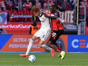 Wirtz flankt entscheidend: Bayer schlägt Frankfurt Wirtz flankt entscheidend: Bayer schlägt Frankfurt