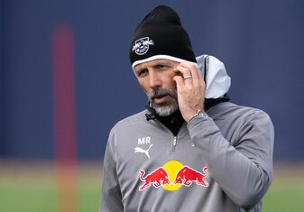 Leipzigs Trainer Marco Rose war unter Jürgen Klopp auch Spieler. Leipzigs Trainer Marco Rose war unter Jürgen Klopp auch Spieler.