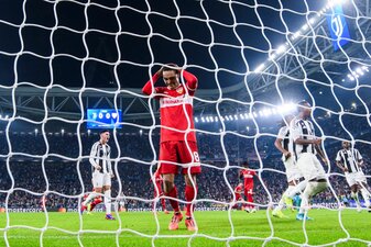 Stuttgarts Enzo Millot verschoss gegen Juventus Turin einen Elfmeter.