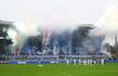 Diese Pyro-Aktion von Fans des Karlsruher SC im November 2022 hat auch ein juristisches Nachspiel.