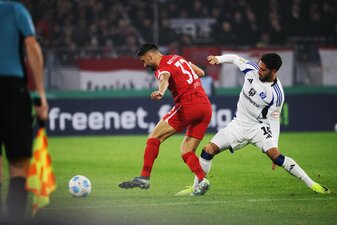 Vincenzo Grifo (l.) war auch gegen den HSV wieder einer der besten Freiburger. Vincenzo Grifo (l.) war auch gegen den HSV wieder einer der besten Freiburger.