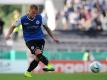 Hemlein schießt Bielefeld eine Runde weiter (Quelle: FIRO/SID)