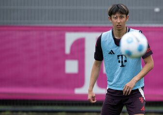 Bayerns Hiroki Ito ist wieder verletzt. Bayerns Hiroki Ito ist wieder verletzt.
