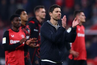 Xabi Alonso: Coacht er Bayer Leverkusen auch in das Champions-League-Achtelfinale? (Photo by Dean Mouhtaropoulos/Getty Images) Xabi Alonso: Coacht er Bayer Leverkusen auch in das Champions-League-Achtelfinale? (Photo by Dean Mouhtaropoulos/Getty Images)
