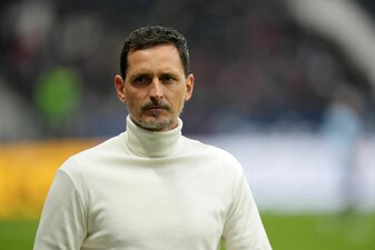 Eintracht Frankfurts Trainer Dino Toppmöller erwartet in der Europa League ein schwieriges Heimspiel.