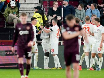 K.o.-Runde immer näher: Heidenheim siegt auch in Schottland K.o.-Runde immer näher: Heidenheim siegt auch in Schottland