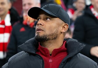 Freut sich auf die Reise in die alte Heimat: Vincent Kompany. Freut sich auf die Reise in die alte Heimat: Vincent Kompany.