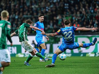 Heimfluch gebrochen: Werder holt späten Sieg gegen Kiel Heimfluch gebrochen: Werder holt späten Sieg gegen Kiel