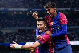 Müssen eine Verletzungspause einlegen: Robert Lewandowski und Lamine Yamal. Müssen eine Verletzungspause einlegen: Robert Lewandowski und Lamine Yamal.