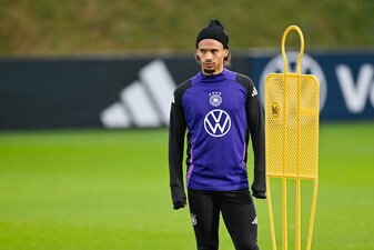 Leroy Sané blickt auch schwierige Monate zurück. Leroy Sané blickt auch schwierige Monate zurück.