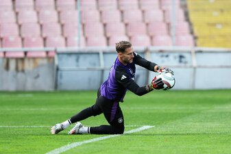 Baumann hatte im Oktober sein Länderspieldebüt gefeiert. Baumann hatte im Oktober sein Länderspieldebüt gefeiert.