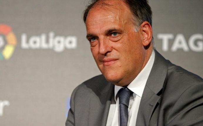 FC Barcelona zeigt Liga-Präsident Javier Tebas an (Quelle: PIXATHLON/SID-IMAGES)