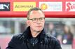 Österreichs Teamchef Ralf Rangnick redete sein Team nach dem folgenschweren Remis stark.