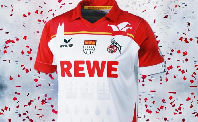 Der 1. FC Köln legt zum vierten Mal ein Karnevalstrikot auf. (Quelle: SID-Images)
<br>© 2016 SID