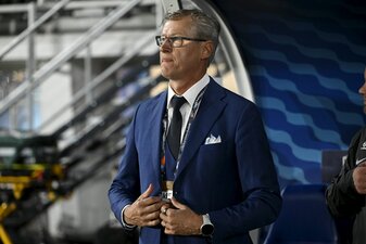 Der finnische Fußball-Nationaltrainer Markku Kanerva ist seinen Posten los. Der finnische Fußball-Nationaltrainer Markku Kanerva ist seinen Posten los.