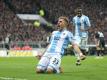 Levent Aycicek erzielt die Führung für 1860 München (Quelle: SID-IMAGES/PIXATHLON)